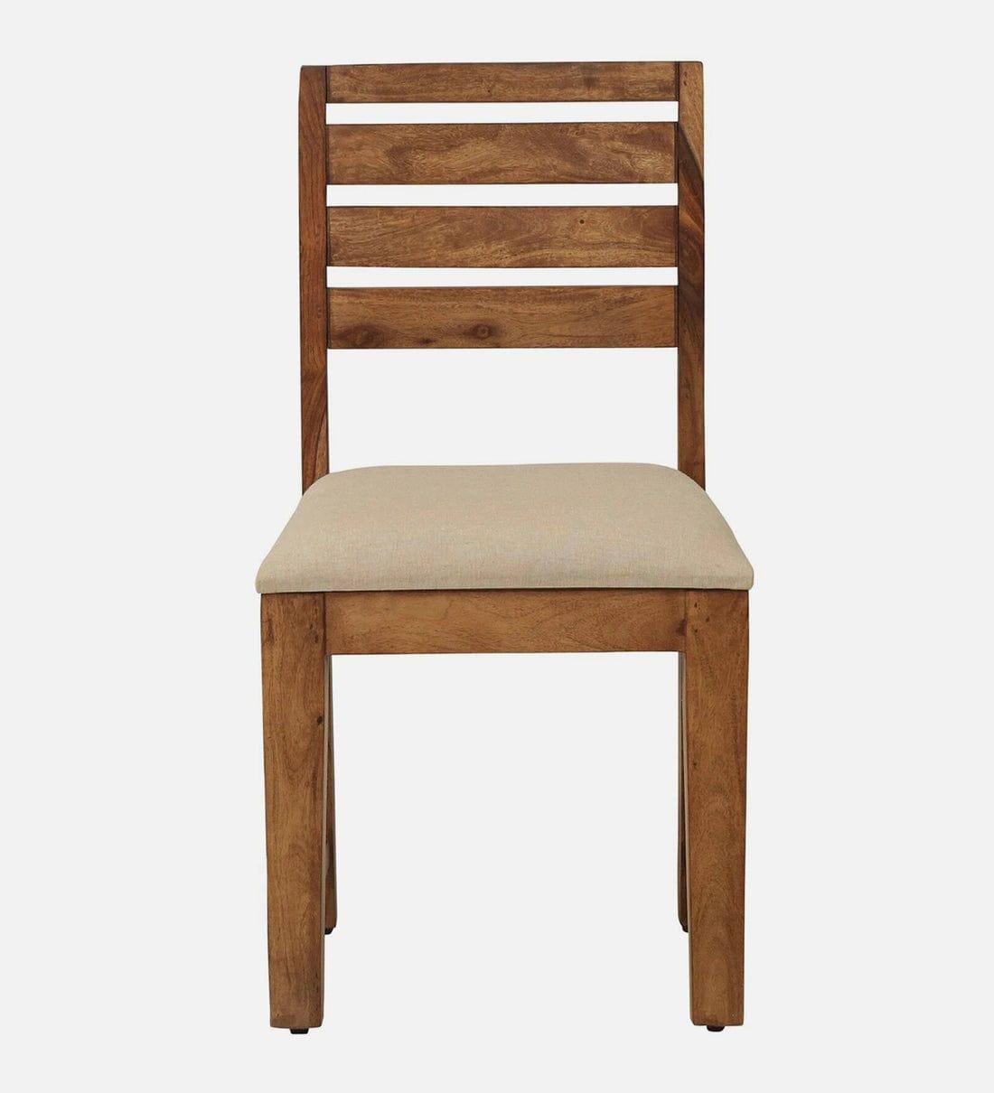 Kentan Sheesham Wood 6 Seater Dining Set In Rustic Teak With Bench, - Ouch Cart 