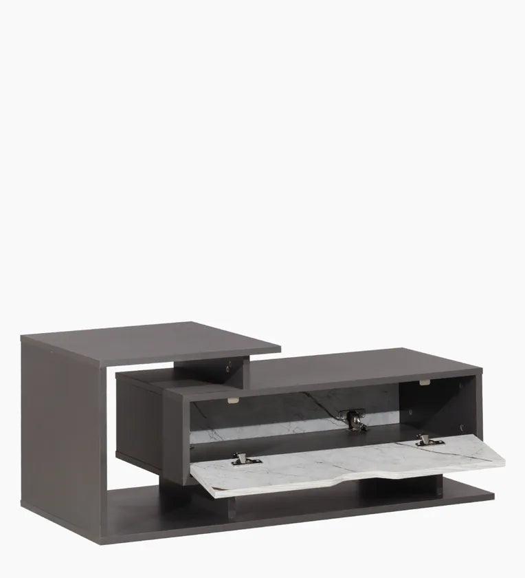 Coffee Table In Slate Grey Colour With Storage - Ouch Cart 