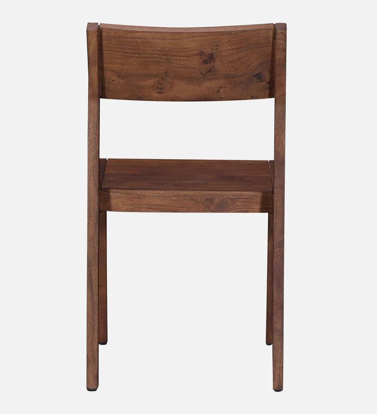 Solid Wood 6 Seater Dining Set In Premium Acacia Finish - Ouch Cart 