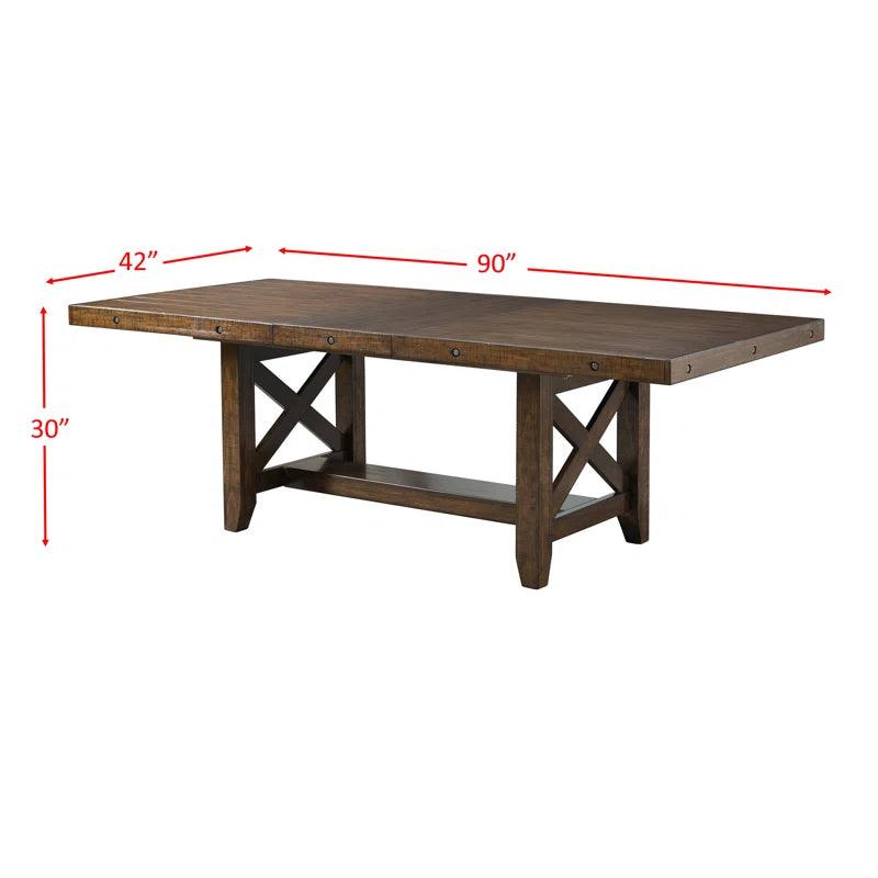 5 - Piece Trestle Dining Set - Ouch Cart 