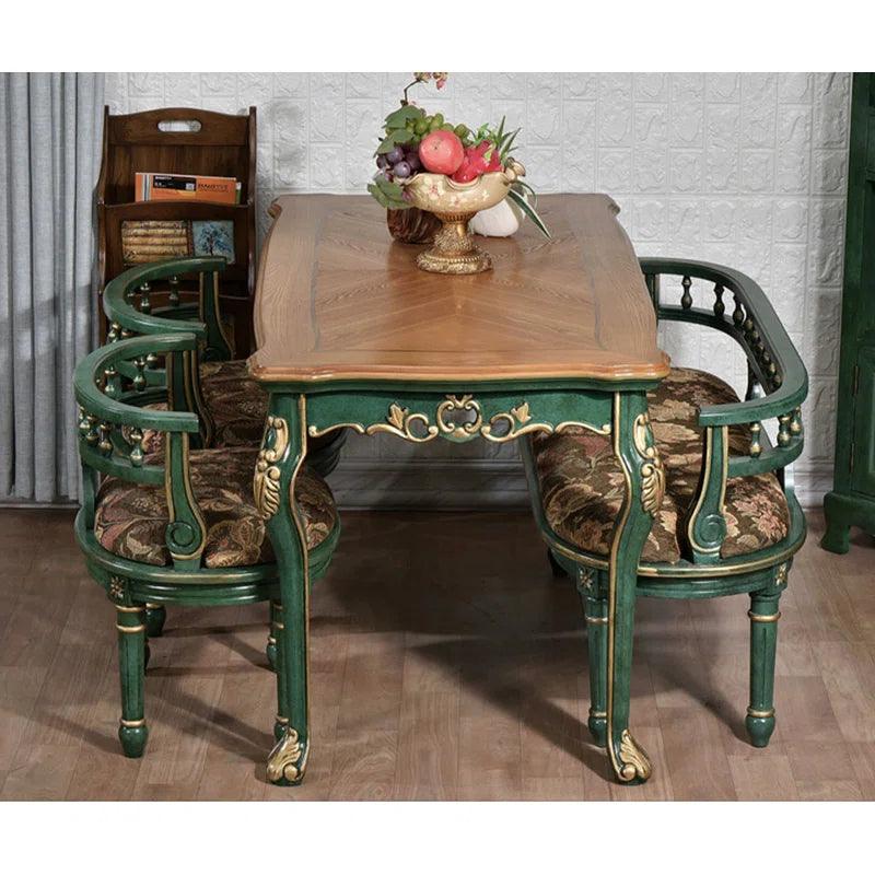 Solid Wood Dining Set - Ouch Cart 