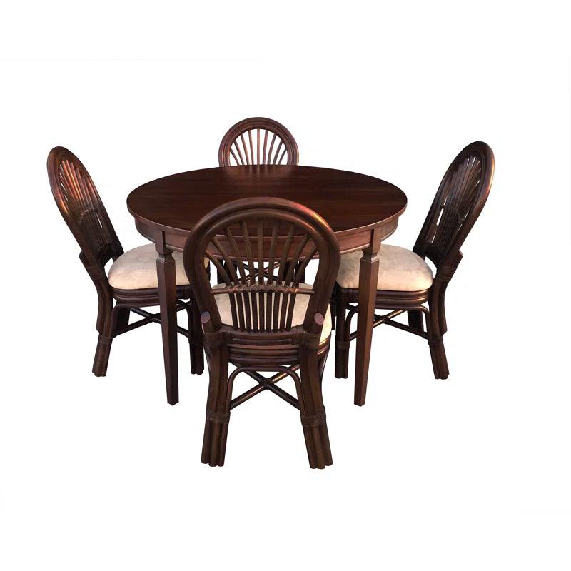 5 - Piece 4 Legged Dining Set - Ouch Cart 