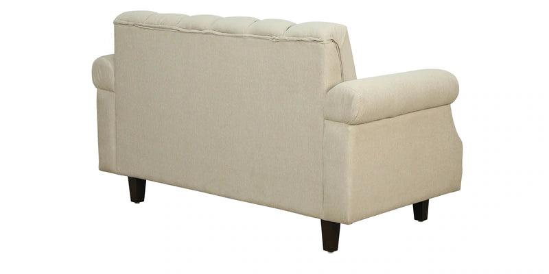 Fabric 2 Seater Sofa In Beige Colour - Ouch Cart 