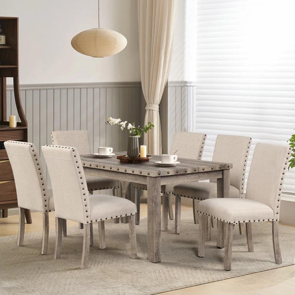 7 - Piece Dining Set - Ouch Cart 