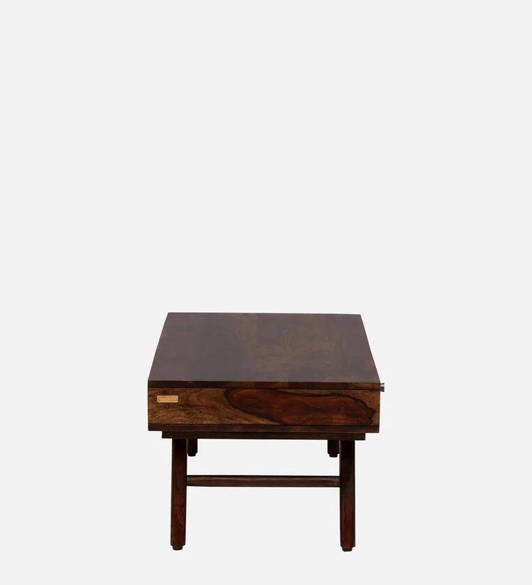 Sheesham Wood Coffee Table In Scratch Resistant Provincial Teak Finish - Ouch Cart 