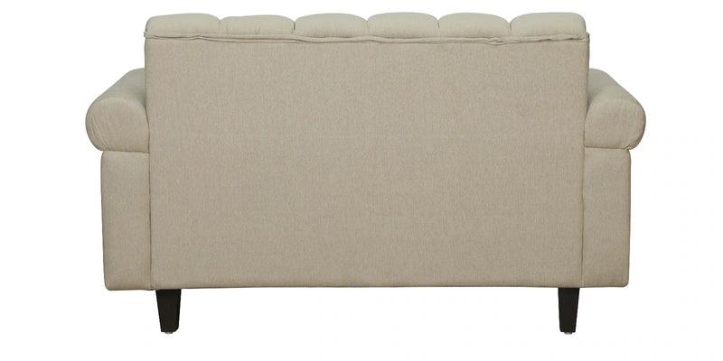 Fabric 2 Seater Sofa In Beige Colour - Ouch Cart 