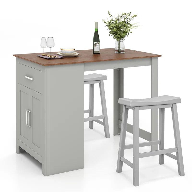 3 - Piece Dining Set - Ouch Cart 