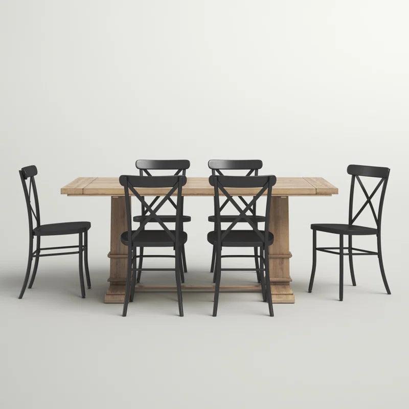 Trestle Dining Set - Ouch Cart 