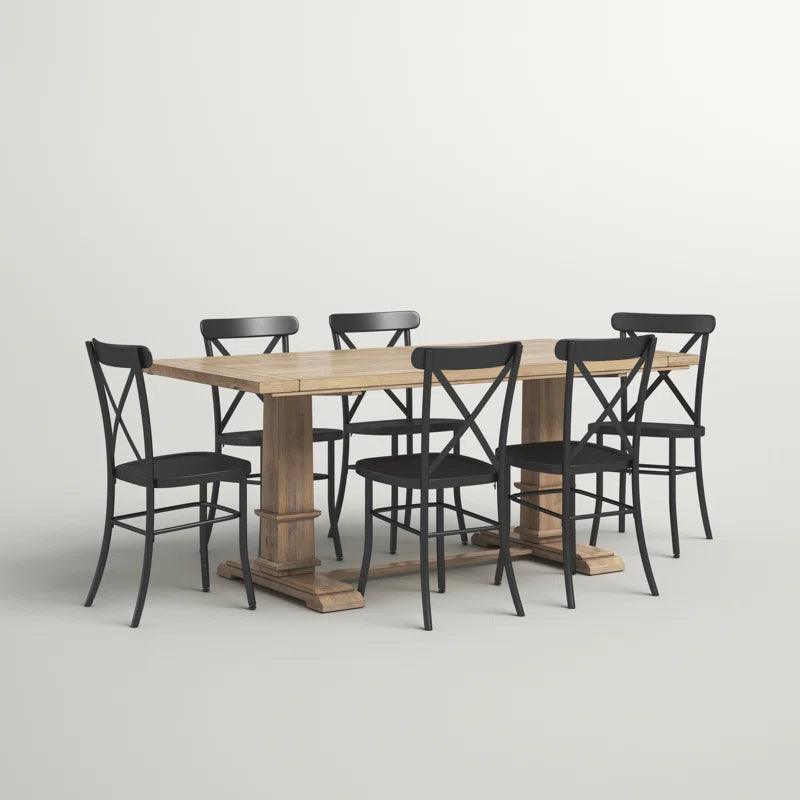 Trestle Dining Set - Ouch Cart 