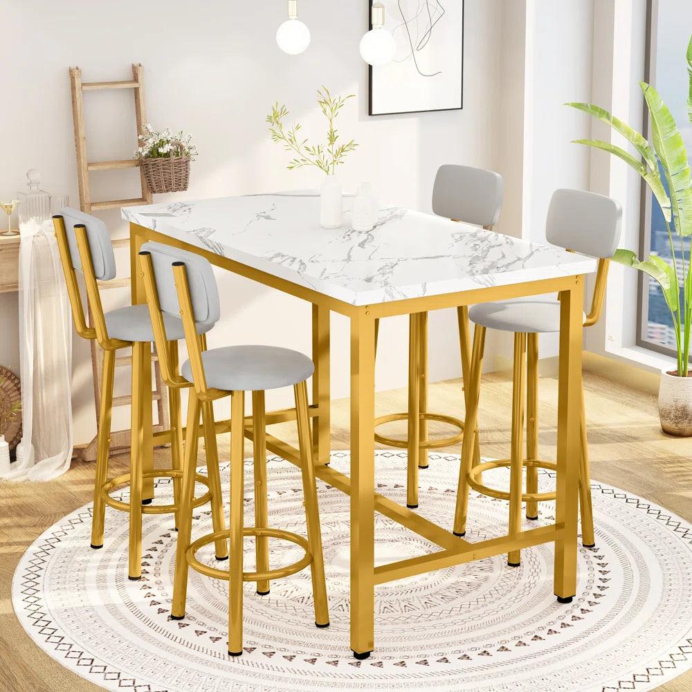 5 - Piece Dining Set - Ouch Cart 