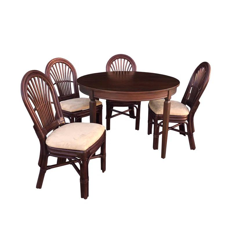 5 - Piece 4 Legged Dining Set - Ouch Cart 