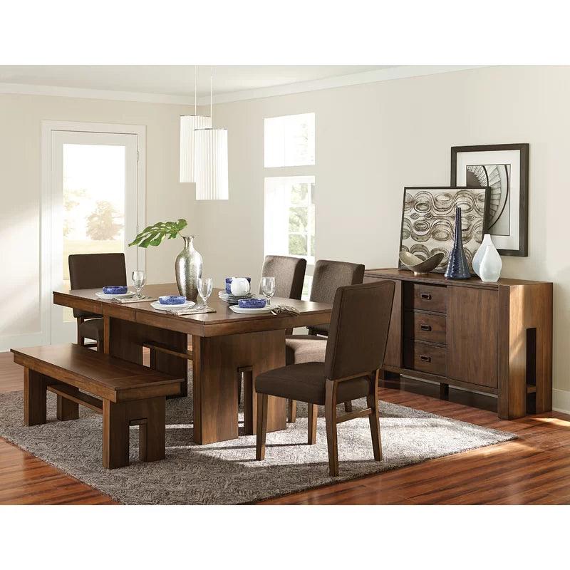 6 - Piece Extendable Dining Set - Ouch Cart 