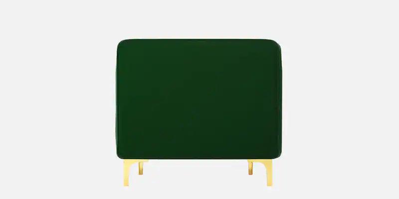 Velvet 2 Seater Sofa Green Colour - Ouch Cart 