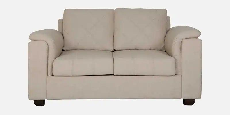 Fabric 2 Seater Sofa In Beige Colour - Ouch Cart 