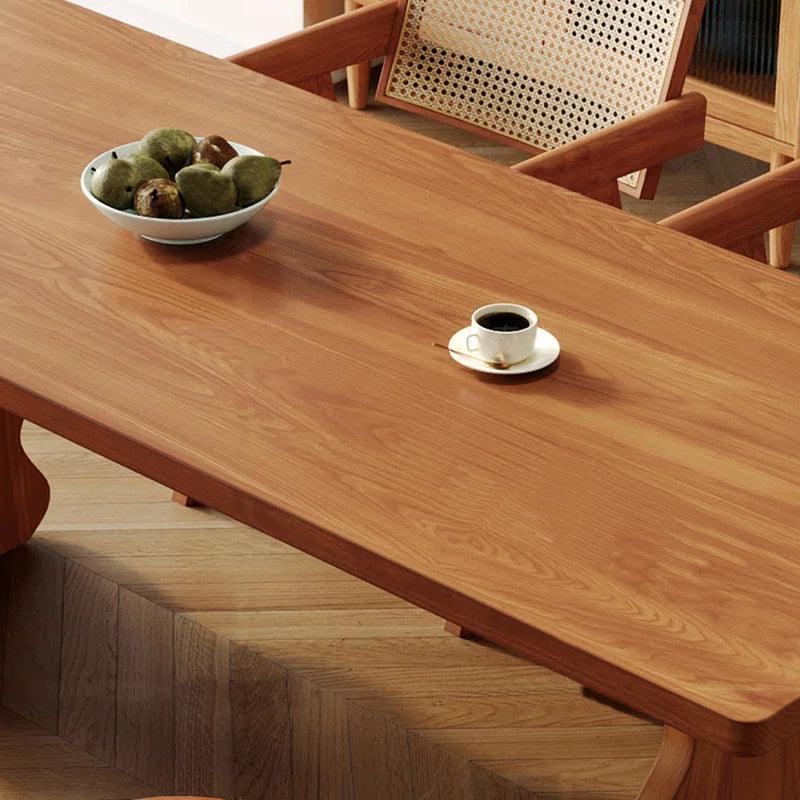 wood dining table set - Ouch Cart 