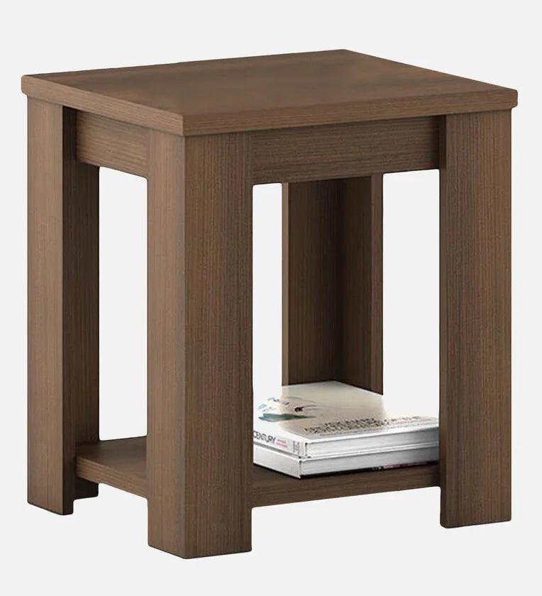 Bedside Table in Walnut Finish - Ouch Cart 