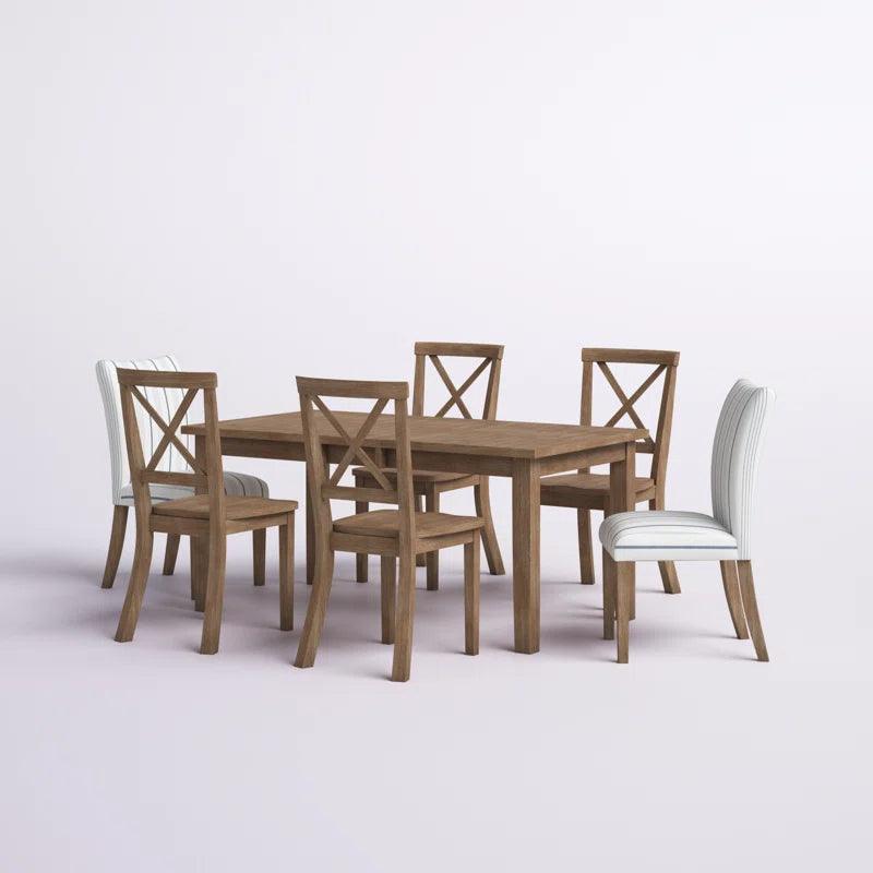 7 - Piece Extendable Dining Set - Ouch Cart 