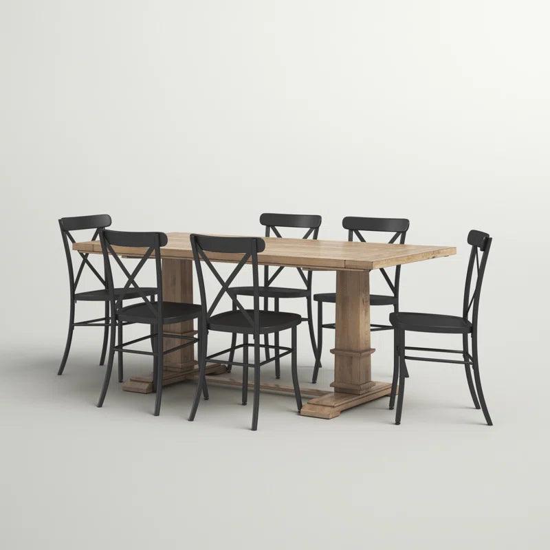 Trestle Dining Set - Ouch Cart 