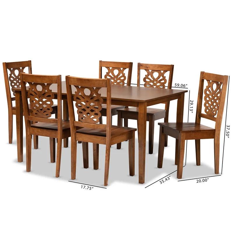 7 - Piece Dining Set - Ouch Cart 