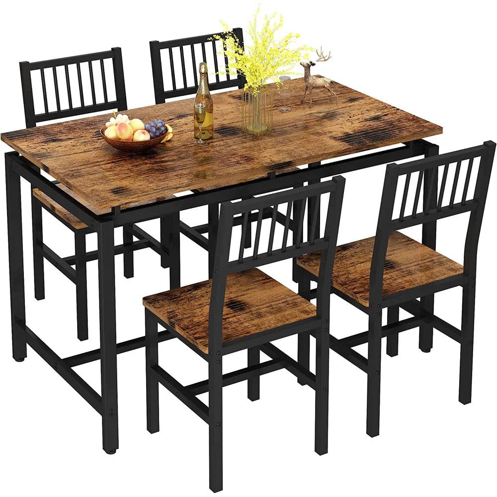 5 - Piece Dining Set - Ouch Cart 