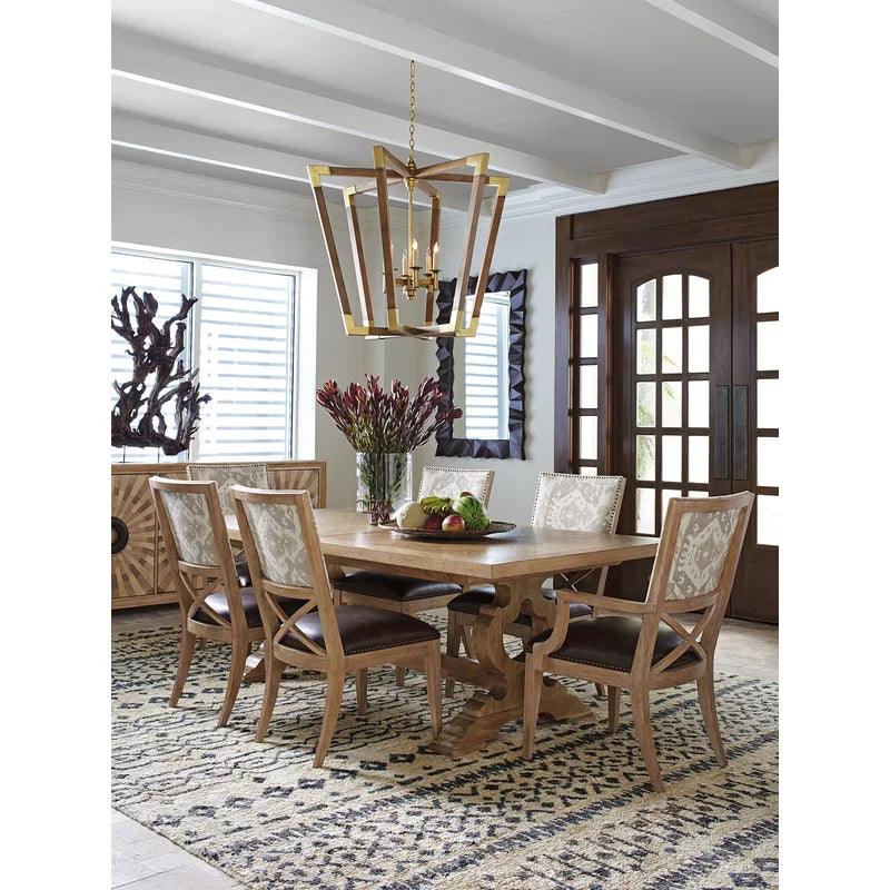 7 - Piece Extendable Dining Set - Ouch Cart 