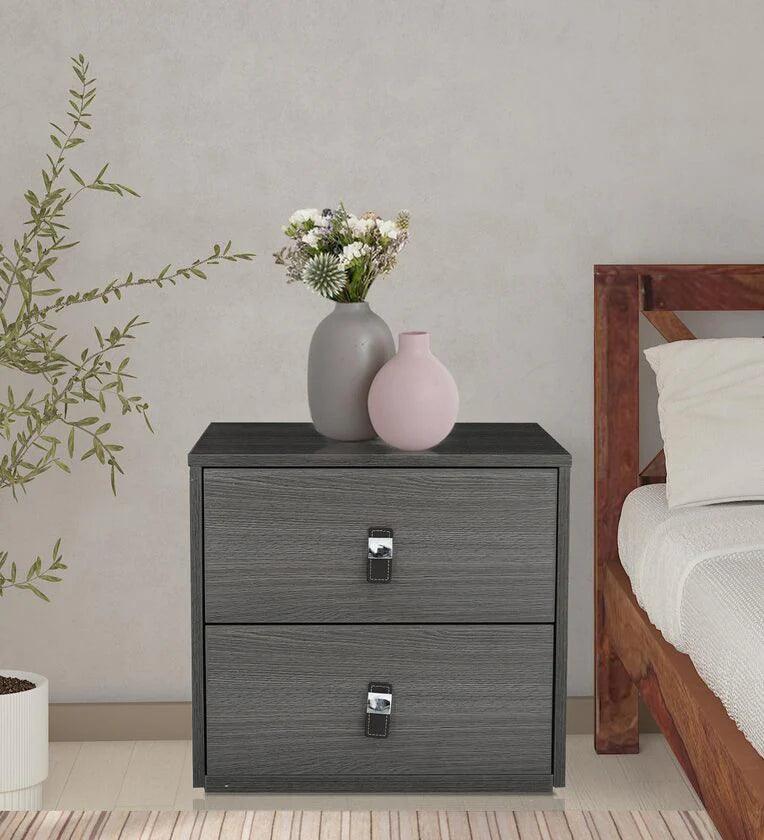 Bedside Table in Grey Colour - Ouch Cart 