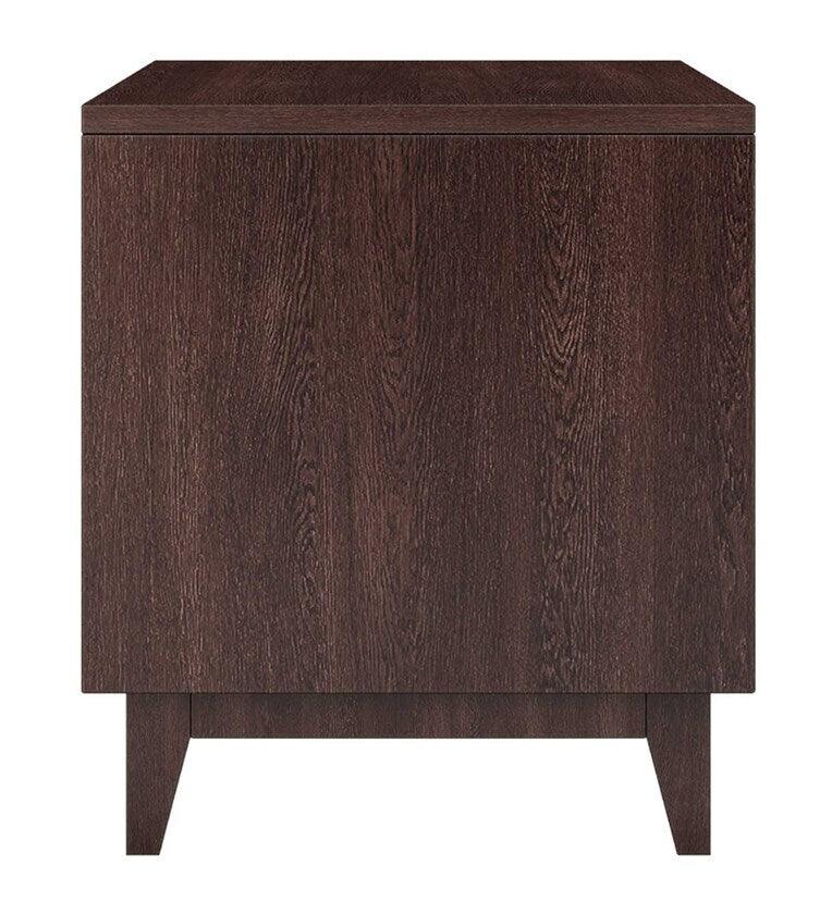 York Night Table in Brown Colour - Ouch Cart 