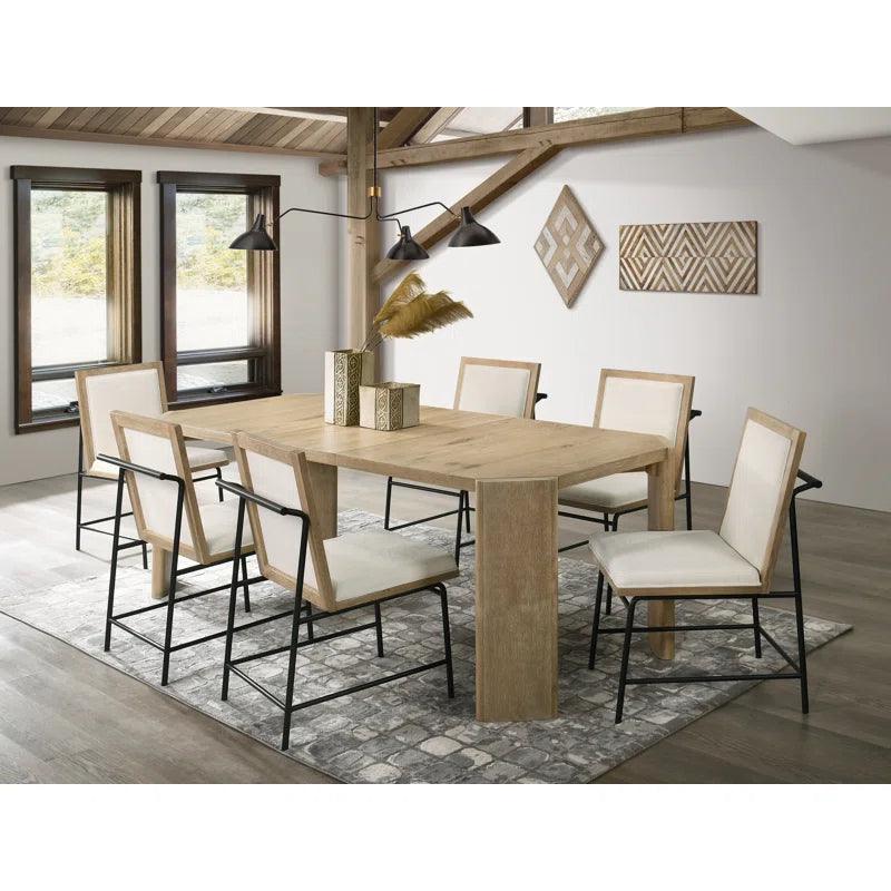 7 - Piece Extendable Dining Set - Ouch Cart 