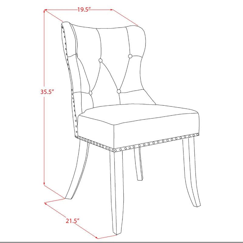 9 - Piece Trestle Dining Set - Ouch Cart 