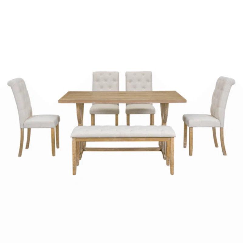 6 - Piece Dining Set - Ouch Cart 