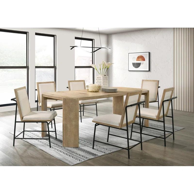 7 - Piece Extendable Dining Set - Ouch Cart 