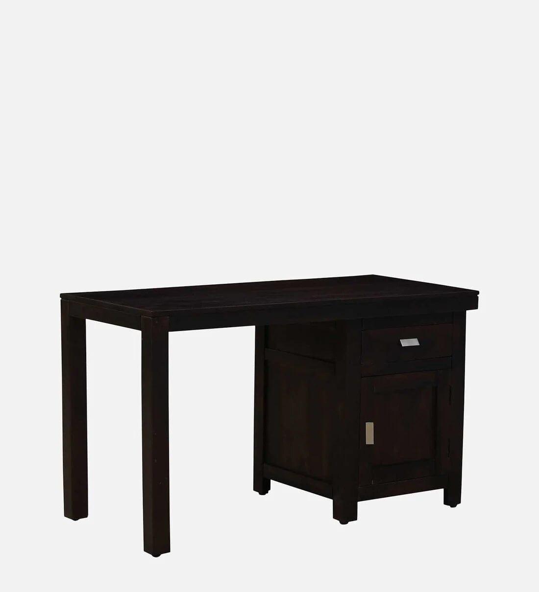 Oriel Sheesham Wood Writing Table In Warm Chestnut Finish,