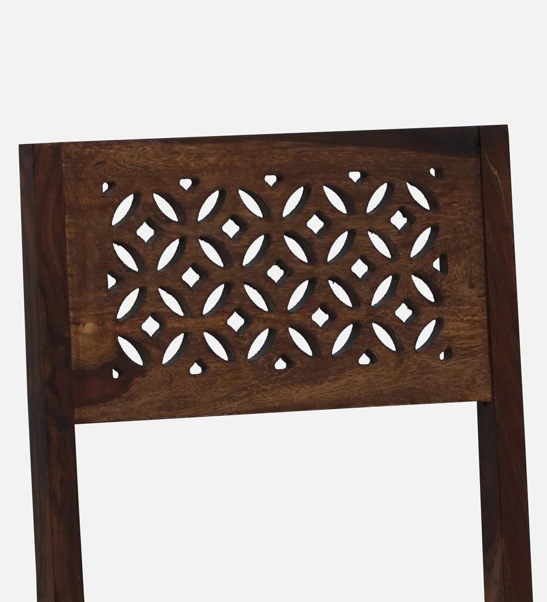Parnika Sheesham Wood 6 Seater Dining Set In Provincial Teak Finish, - Ouch Cart 