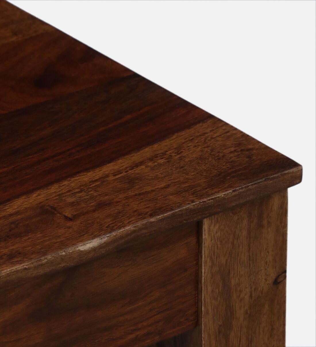 Parnika Sheesham Wood 6 Seater Dining Set In Provincial Teak Finish, - Ouch Cart 