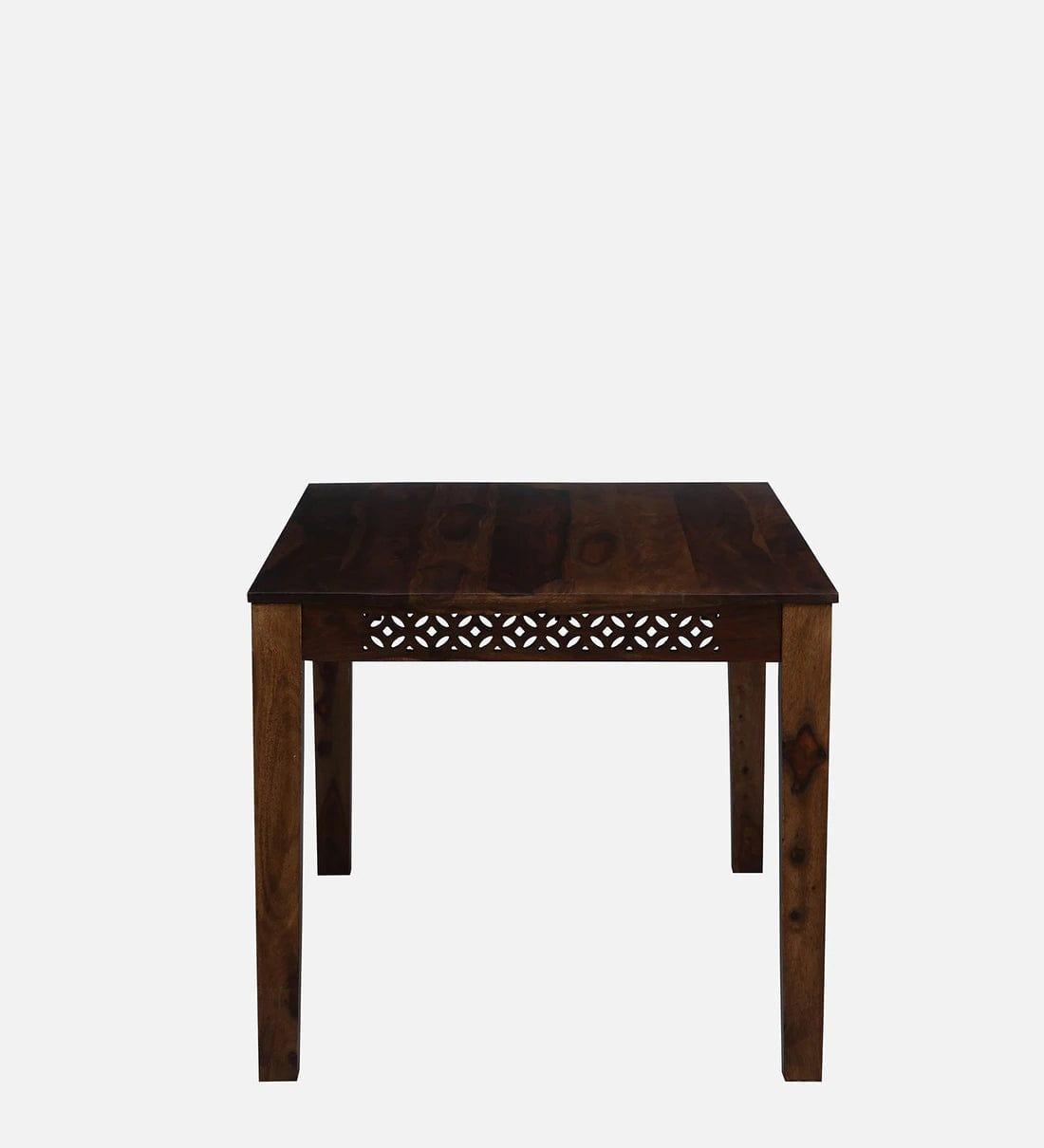 Parnika Sheesham Wood 6 Seater Dining Set In Provincial Teak Finish, - Ouch Cart 