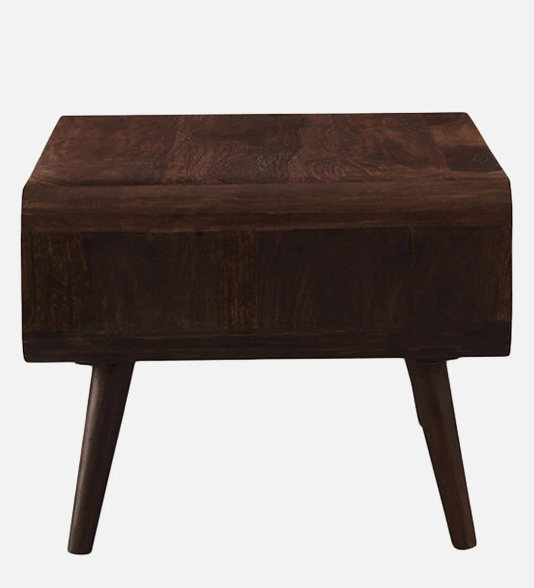 Peep Sheesham Wood Coffee Table in Provincial Teak Finish, - Ouch Cart 