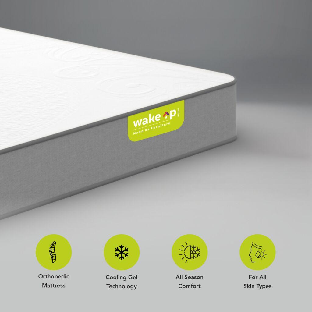 King Size Imperious Medicated Orthopedic Medium Firm Memory Foam Mattress - Ouch Cart 