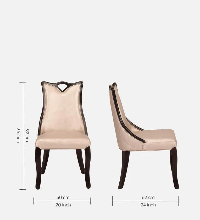 Marble 6 Seater Dining Sets In Brown & Gold Finish - Ouch Cart 