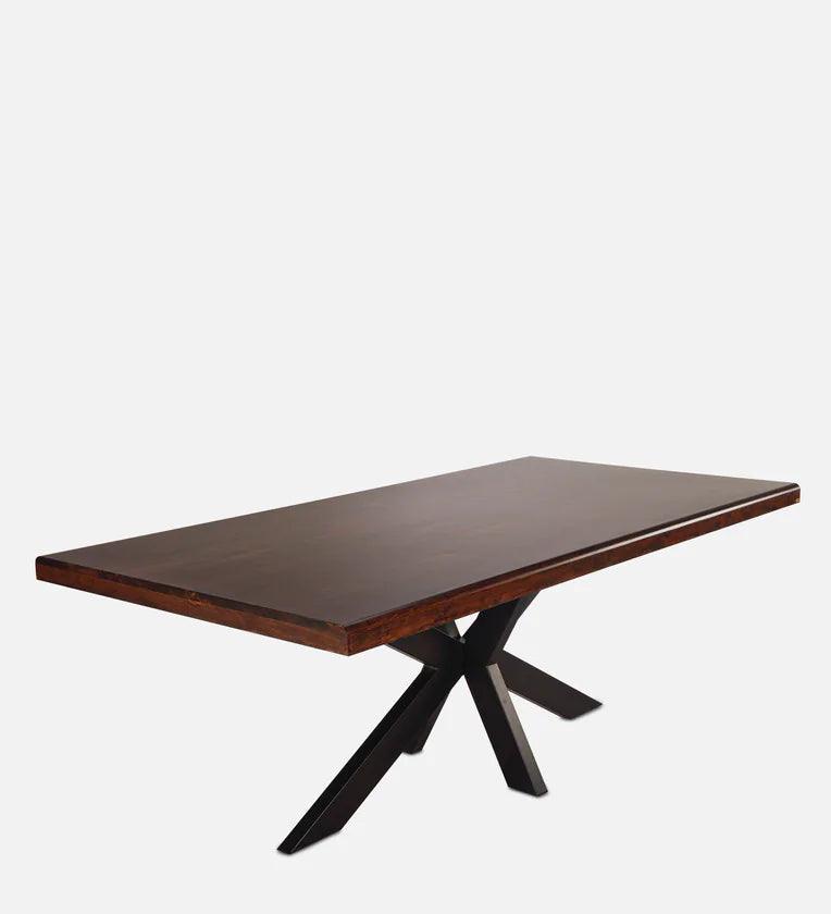 Solid Wood 6 Seater Dining Sets In Brown Colour - Ouch Cart 