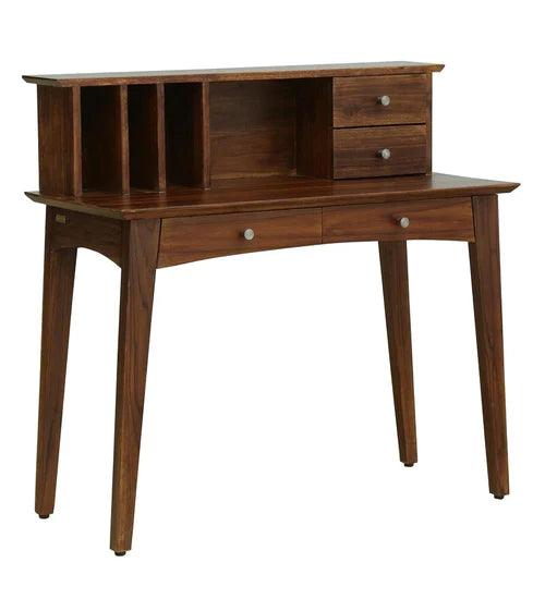 Saanvi Study Table In Provincial Teak Finish - Ouch Cart 