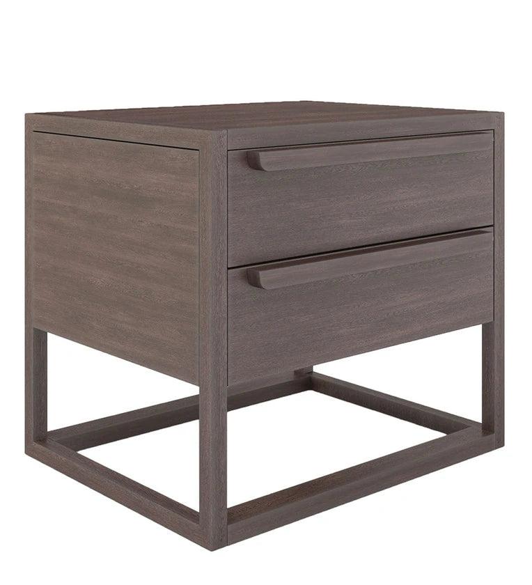 York Night Table in Brown Colour - Ouch Cart 