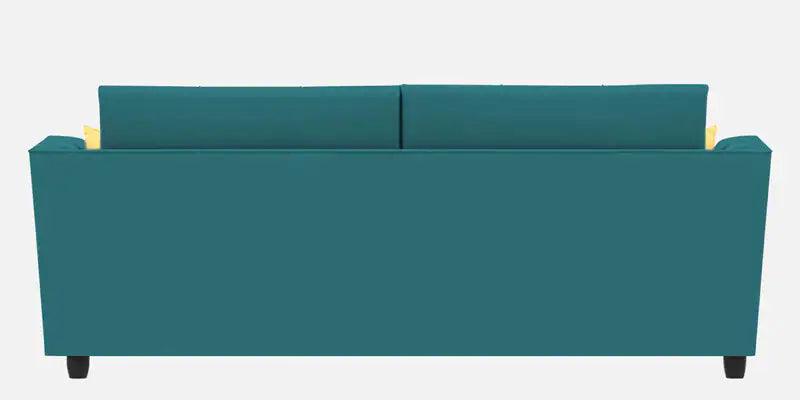 Velvet 3 Seater Sofa In Arabian Green Colour - Ouch Cart 