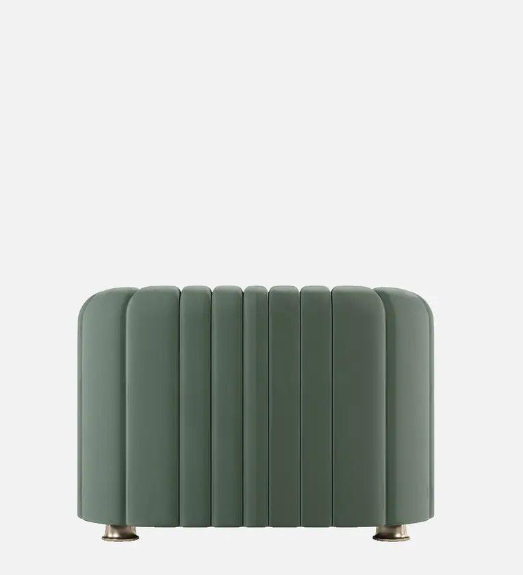 Leatherette1 Seater Sofa in Sage Green Colour - Ouch Cart 