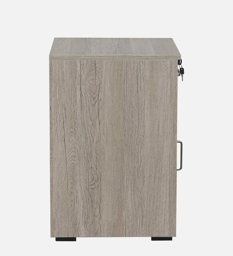 Bedside Table in Natural Finish with Drawer - Ouch Cart 