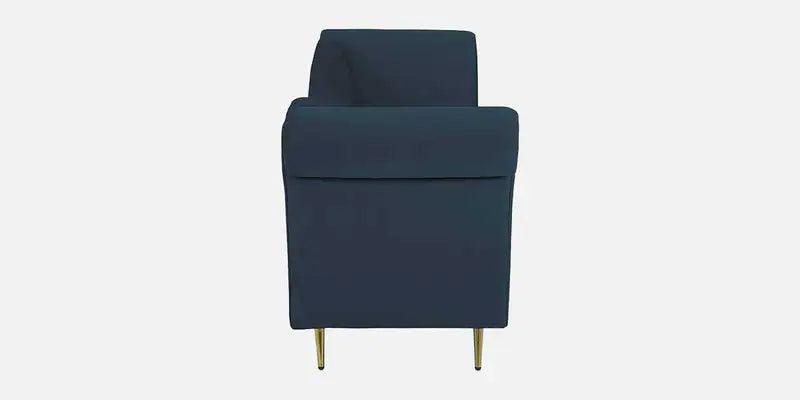 Velvet 2 Seater Sofa in Teal Blue Colour - Ouch Cart 