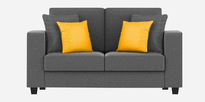 Fabric 2 Seater Sofa in Charcoal Grey Colour - Ouch Cart 