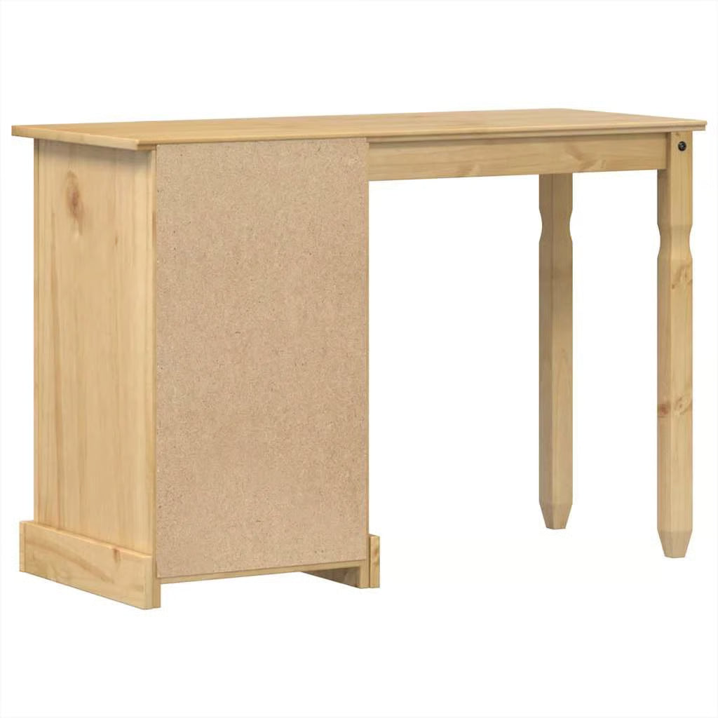 vidaXL Dressing Table Honey Solid pine wood with a honey wax finish
