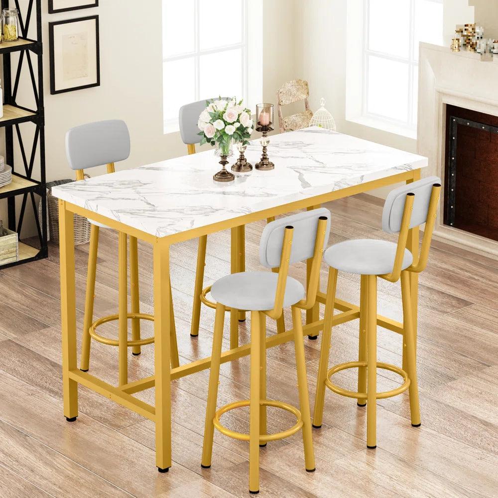 5 - Piece Dining Set - Ouch Cart 