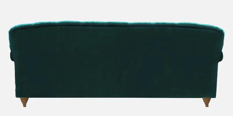 Fabric 3 Seater Sofa in Greenish Blue Colour - Ouch Cart 