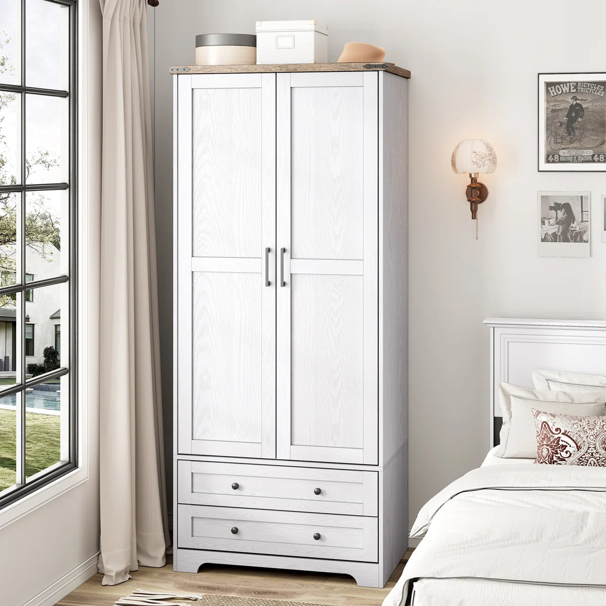 American Country Vintage Armoire